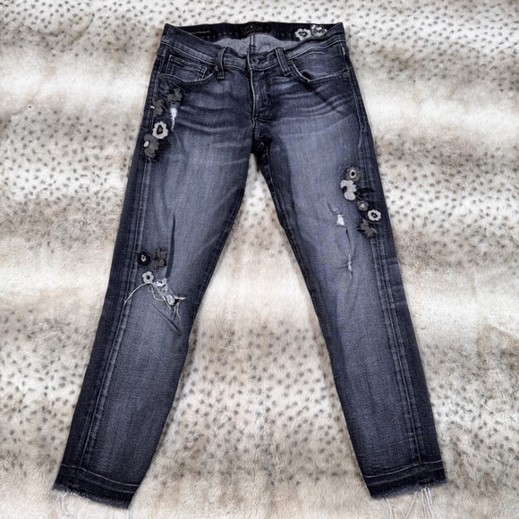 Lucky Brand Denim - Lucky Brand Sienna Slim Boyfriend Jeans - Size 0/25